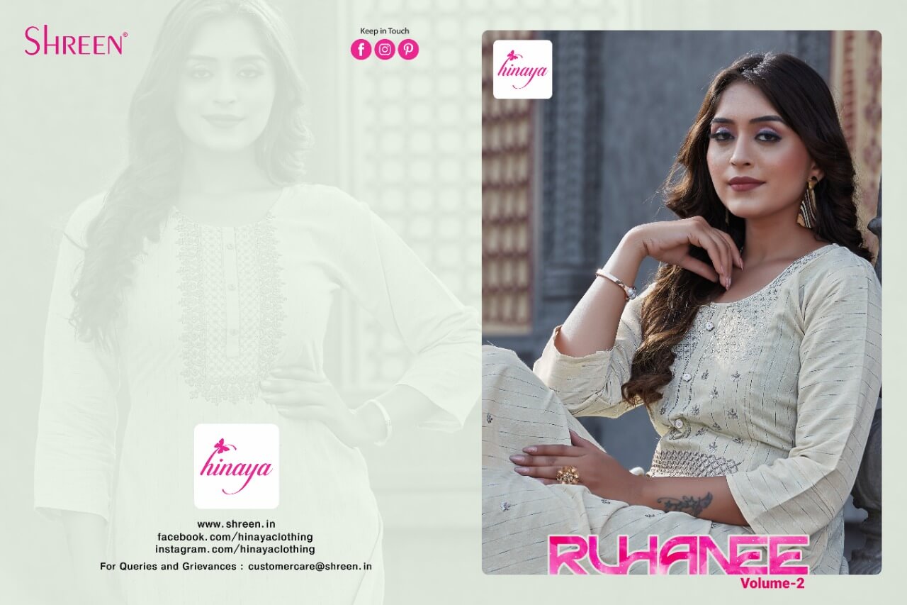 HINAYA KURTI RUHANEE VOL-2